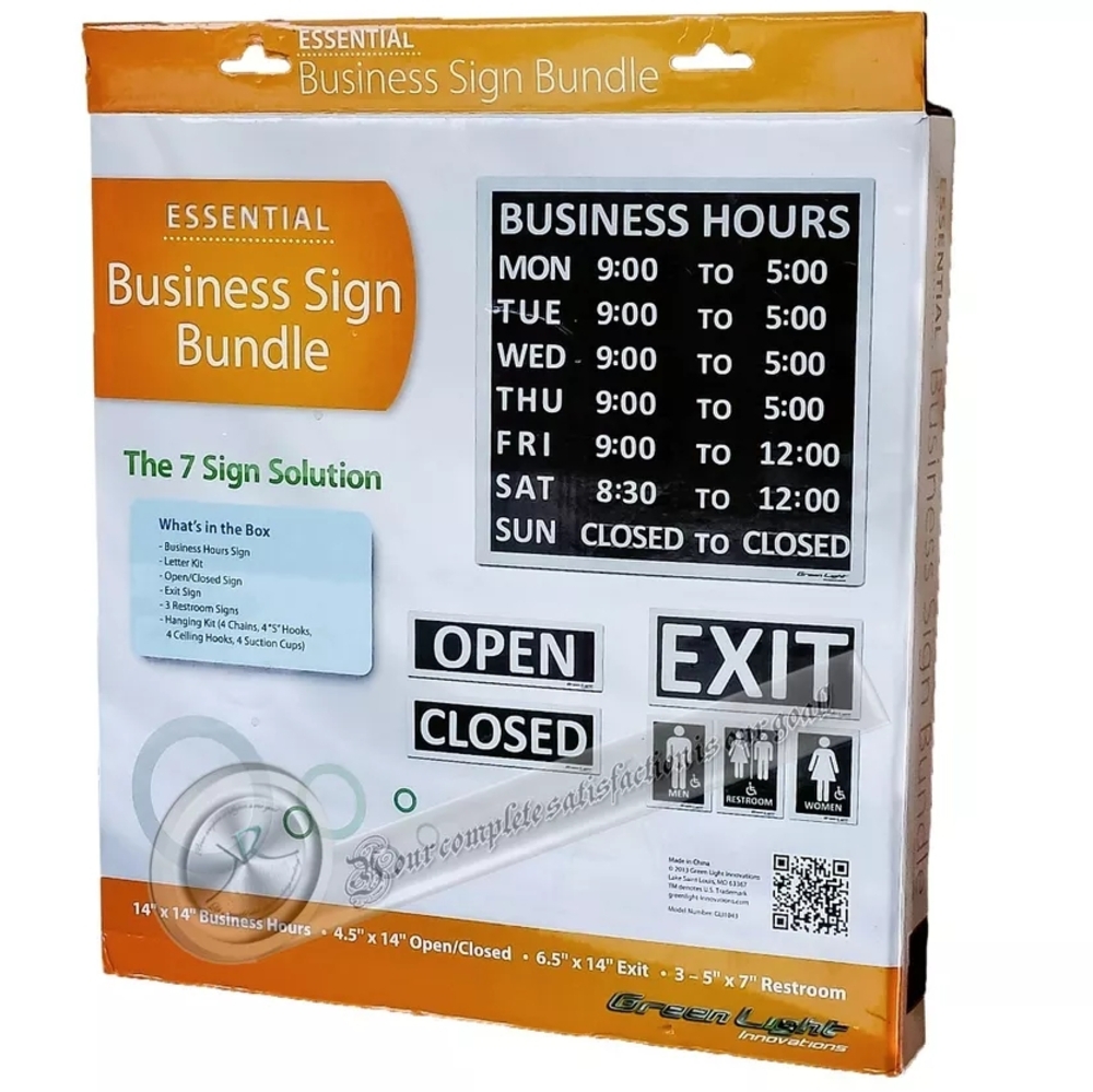 Essential Business Sign Bundle - Picture 2 of 3